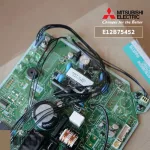E22B75452 แผงวงจรแอร์ Mitsubishi Electric แผงบอร์ดคอยล์เย็น แอร์มิตซูบิชิ รุ่น MS-PFC09VC-T1 อะไหล่แอร์ ของแท้ศูนย์