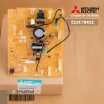 E12C78452 Mitsubishi Electric Air Circuit Board Air Mitsubishi, MS-SD24VC-T1, genuine air conditioner, center
