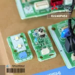 E2240P452 แผงวงจรแอร์ Mitsubishi Electric แผงบอร์ดคอยล์เย็น แอร์มิตซูบิชิ รุ่น MSY-GT15VF-TH1 อะไหล่แอร์ ของแท้ศูนย์