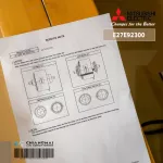 E27E92300 Mitsubishi Electric Motor Motor Motosubishi Electric Motor Mitsubishi Cold motor SIC-70CW-D8121-1E