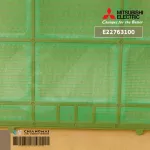 E22763100 1แผ่น แผ่นกรองฝุ่นแอร์ Mitsubishi Electric ฟิลเตอร์แอร์ ฟิลเตอร์กรองฝุ่นแอร์ มิตซูบิชิ อะไหล่แอร์ ของแท้ศูนย์