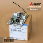 E2209A452 แผงรับสัญญาณรีโมทแอร์ Mitsubishi Electric ตัวรับสัญญาณแอร์มิตซูบิชิ รุ่น MS-GN09VF-T2, MS-GN09VF-T1