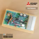 E22T66451 แผงวงจรแอร์ Mitsubishi Electric แผงบอร์ดแอร์ มิตซูบิชิ แผงบอร์ดคอยล์ร้อน รุ่น MUY-GM09VF