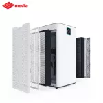 เครื่องฟอกอากาศ Air Purifier Media รุ่น KJ800F-A1ใช้กับพื้นที่34-96ตรม ตัวกรองไฟเบอร์HEPA ผ่อนฟรี 0%นาน10เดือน