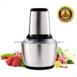 Electric grinder, meatballs, vegetables, garlic, chopped chili, cooking equipment, multi -purpose kitchen