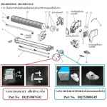 DQ25J887G02 Creating Motor Wing Motor MITSUBISHI ELECTRIC Genuine spare parts *Applied to E22A89040