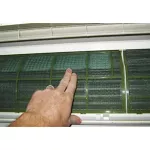 MAC-1415FT-E แผ่นกรองอากาศ Mitsubishi Electric แบบมีกรอบ แผ่นฟอกอากาศ แอร์มิตซูบิชิ *2 ชิ้น/ชุด