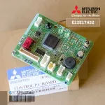 E22E17452 แผงรับสัญญาณรีโมทแอร์ Mitsubishi Electric ตัวรับสัญญาณแอร์ มิตซูบิชิ รุ่น MSZ-SGH09VA-T1, MSZ-SGE09VA-T1