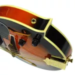 Paramount SMA007E  Electric Mandolin แมนโดลินไฟฟ้า 27 นิ้ว มาตรฐาน ไม้สปรูซ/ลินเดน เจาะช่องเสียงตัว F หัวหยัก ไหล่หยัก ** ประกันศูนย์ 1 ปี **