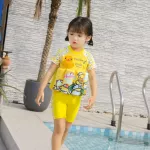 Langdieyi swimwear, Langdieyi, Dry Dry Spring Dry Dry Cream Set, Diving Beach