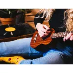 ERNIE BALL® Ukulele String สายอูคูเลเล่ แบบไนลอนดำ ปลายสายหัวกลม รุ่น P02326 ** Made in USA **