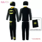 ชุดว่ายน้ำเด็ก swimwear ชุดว่ายน้ำเด็กชาย ลายการ์ตูน แบทแมน BATMAN ลิขสิทธ์แท้ รุ่นเด็กโต