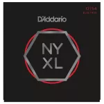 D'Addario® สายกีตาร์ไฟฟ้า เบอร์ 12 วัสดุนิกเกิล อย่างดี ซีรีย์ NYXL ของแท้ 100% รุ่น NYXL1254 Heavy, 12-54 ** Made in USA **