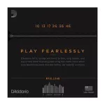 D'Addario® สายกีตาร์ไฟฟ้า เบอร์ 10 แบบนิกเกิล ซีรีย์ NYXL ของแท้ 100% รุ่น NYXL1046 Regular Light, 10-46 ** Made in USA **