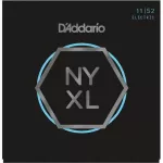 D'Addario® สายกีตาร์ไฟฟ้า เบอร์ 11 แบบผสม วัสดุนิกเกิล ซีรีย์ NYXL ของแท้ 100% รุ่น NYXL1152 Medium Top / Heavy Bottom, 11-52 ** Made in USA **