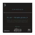 D'Addario® สายกีตาร์ไฟฟ้า เบอร์ 11 แบบผสม วัสดุนิกเกิล ซีรีย์ NYXL ของแท้ 100% รุ่น NYXL1152 Medium Top / Heavy Bottom, 11-52 ** Made in USA **