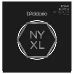 D'Addario® สายกีตาร์ไฟฟ้า เบอร์ 12 แบบผสม วัสดุนิกเกิล ซีรีย์ NYXL ของแท้ 100% รุ่น NYXL1260 Extra Heavy, 12-60 ** Made in USA **