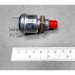 สวิตซ์กดสตาร์ท/สวิตซ์กดแตร ยี่ห้อ EPINA DENKI, หัวพลาสติกสีแดง, 2 ขาเสียบ, แบบกดติด-ปล่อยดับ