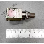 สวิตซ์กดสตาร์ท/สวิตซ์กดแตร ยี่ห้อ EPINA DENKI, หัวพลาสติกสีเขียวขี้ม้า, 2 ขา, แบบกดติด-ปล่อยดับ