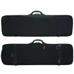 Paramount MV2005CS 4/4 Violin Bag Case กระเป๋าไวโอลิน เคสไวโอลิน ไซส์ 4/4 ทรงสี่เหลี่ยม ผิวโพลีเอสเตอร์ ด้านในบุกำมะหยี่ ล็อคได้ มีช่องเก็บของ