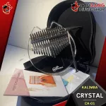 Crystal Kalimba 17 Key. The material is made of acrylic to clear and clear sound. Small, easy to carry - Red turtle