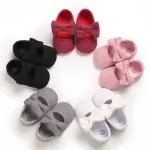 0-1 years. Children's shoes, baby walking, soft bottom, knitting, children's shoes, princess shoes.