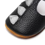 New fashion, English style cartoons, children's shoes, soft and hard shoes below, baby toddler shoes