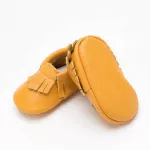 原文 The first layer of children's shoes, leather walking, baby shoes below, soft, baby leather shoes