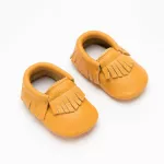 原文 The first layer of children's shoes, leather walking, baby shoes below, soft, baby leather shoes