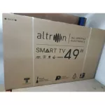 ALTRON49 inch Ultral HDTV4K LED Digital TV model LTV-4904 Normal 16,990 baht. Internet TV Wifi Buitin-LAN resolution 8.1 megapixels.