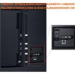 Samsung55 QA55Q60Tak Bluetooth Ultral Hashi 4K Smart Digital TV Smart Smart WiFi Internet LAN Fast Lan 100Hz Guaranteed 3 years