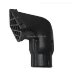 Universal 1PCS 3 "3.5" Black Waterproof Air Intake Ram Fit Off Road Replacement Snorkel Head Air Ram Intake for Vehicle