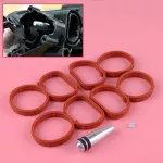DWCX 11618507239 Car Swirl Flap Plug Blank Removal Replacement with Manifold Gaskets 11617801438 Fit for BMW N47 2.0 D