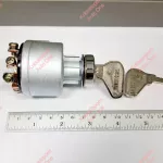 สวิตซ์กุญแจสตาร์ท 6 ขา ตัวใหญ่ ยี่ห้อ EIKO, ใช้ได้ทั้ง 12V-24V, สินค้าญี่ปุ่นแท้!! แข็งแรง ทนทาน กันน้ำได้