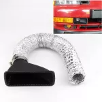 Auto Front Bumper Turbo Air Intake Pipe Turbine Inlet Pipe Air Funnel Kit Car Styling Cold Air Intake System Kit Air Filter