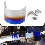 Racing Car Cold Air Intake Filter Cover  Effective Providing Cooler Air For Entry Colorful