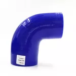 90 Degrees Reducer Silicone Elbow Hose 57mm Rubber Joiner Bend Tube Air Intake Hose