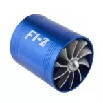 Professional Double Sedd Car Modification Turbo Air Intake Gas Fuel Saver Fan Turbo Supercharger F1-Z