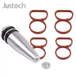 Justtech for BMW N47 Intake Swirl Flap Delete Blank Plug Bung Metal with Manifold Gaskets 11618507239 11617801438