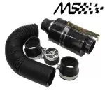 Universal Racing Carbon Fiber Cold Feed Induction Kit Carbon Fiber Air Intake Kit Air Filter Box with Fan