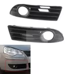 Fog Light Cover for Volkswagen VW Polo 2005 ~ 2009 Car Fog Light Cover Vent Grille Tims Auto Front Bumper Lower Fog Lamp Cover
