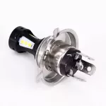 1PC Motorcycle Headlight H4 3030 LED 18SMD 6500K DC 9V-30V 18W Durable Replace