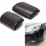 2PCS for XC90 2003-2006 30698209 30698208 Headlight Washer Nozzle Cover Cap Left Right Black Car Styling C45