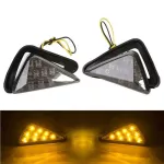 Triangle LED Turn Signal Lights Flush Motorcycle Mount Lamp Waterproof Super Bright Low Consumption High Quality