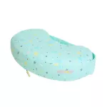 Nai-B Inflatable Baby Feeding Cushion (Nursing Pillow) Blow Milk Pillow With air pump button
