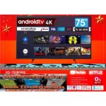 Sony75 inch KD75x8000G 1 year warranty. Internet Android Netflix/YouTube/Webower Smart Digital Normal 69,990 baht HDR4K Ultra HD TV