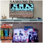 Samsung65 inches RU7100K Normal 29990 baht Netflix+Youtube Wifi Internet Lan8 million HDR10 3 -year warranty.