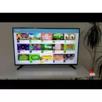 QLED QLED QLED 85 inch Q60T, the latest model Samsung, Thai insurance, 3 years 4K, digital, smart TV, QA85Q60TakXT, WiFi Internet LAN.