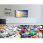 Panasonic TV model F400 32 inch screen Slim Design creates the beautiful quality of the image with a bright screen. Color processing