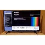 Sharp55 inch 4TC55CJ2X 0%installments for 10 months 4K Digital Smart Ultra HD TV Netflix, Youtube, Primevideo+Browser Connect Wifi Building 4T-C55CJ2X